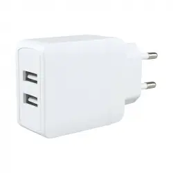 Cargador red eléctrica EDENWOOD USB-A X2 12W