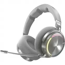 Corsair VIRTUOSO MAX Silver Auriculares Gaming Inalámbricos con Cancelación de Ruido Dolby Atmos