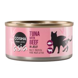 Cosma Asia en gelatina 6 x 170 g - Atún con vacuno