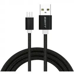 Eightt ECM-1B Cable USB 2.0 a Micro-USB 1m Negro