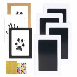 FurryFusion Kit de huellas de patas de mascotas sin tinta - Artículo 1