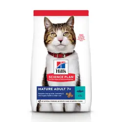 Hill's Mature Adult 7+ Active Longevity con atún para gatos - 10 kg