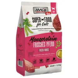 MAC's Superfood for Cats Adult monoproteína de caballo - 1,5 kg
