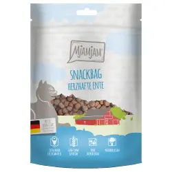 MjAMjAM Snackbag snacks con pato para gatos - 2 x 125 g