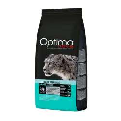 Optima Nova Sterilised Pollo y Arroz pienso para gatos 2 kg
