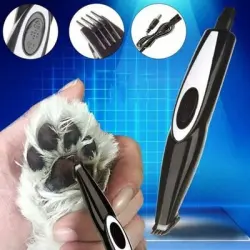 Pawffee Lima de uñas eléctrica USB para perros y gatos, inalámbrica - 1 pieza