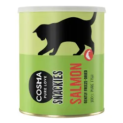 Snacks liofilizados Cosma Snackies Maxi Tubo para gatos - Salmón (120 g)