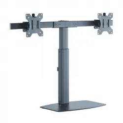 TooQ DB1727TN-B Soporte de Mesa 2 Brazos 17-27" VESA 100x100 Negro