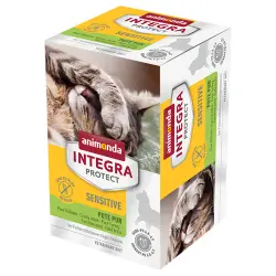 Animonda Integra Adult Sensitive 6 x 100 g para gatos - Pavo puro