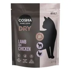 Cosma Air-Dried cordero y pollo pienso para gatos - 400 g