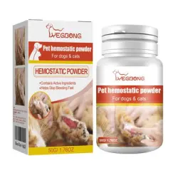 IntiMeg Polvo hemostático para perros y gatos - Una pieza