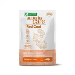 Nature's Protection Red Topper Comida Humeda para Perros de Pelaje Rojizo con Atún, 24 x 70 gr