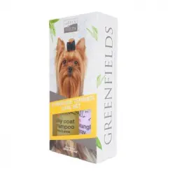 Set De Champú Y Spray Para Perros Yorkshire 2x250 Ml Greenfields