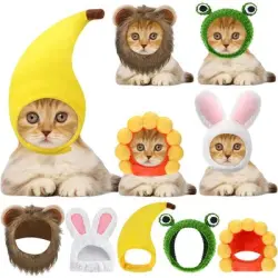 UAMLY Gorros de gato con orejas - 5 artículos