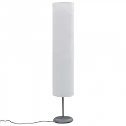 VidaXL Lámpara de Pie con Soporte E27 Blanco