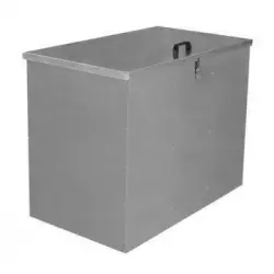 Contenedor Grande De Alimentación Animales Almacenaje 64 l Exterior 3 Compartimentos