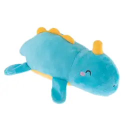 Dragón de peluche TIAKI Blue Dragonite juguete para perros - 31 x 21 x 15 cm (L x An x Al) aprox.