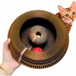 FurryFusion  interactivo para gatos con rascador de cartón - Artículo 1