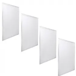 Jandei Pack X4 Panel LED 60x60cm 48W Blanco Neutro 4200k 3900Lm