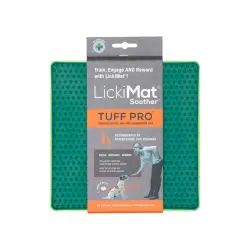 LickiMat Comedero Tuff Soother Pro Verde para perros - 300 ml