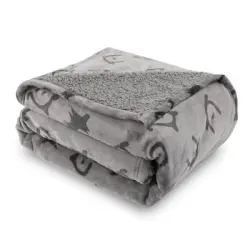 Nobleza Manta Impermeable Suave Gris para perros - XXL