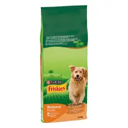 Purina FRISKIES Balance Dog con pollo, vacuno y verduras - 12 kg
