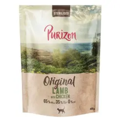 Purizon pienso para gatos - Formato de prueba - Sterilised Adult cordero con pollo - 400 g