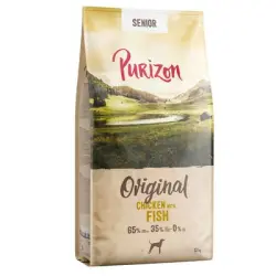 Purizon Senior pollo con pescado, sin cereales - NUEVO: 12 kg