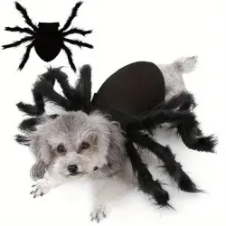 UAMLY Disfraces de araña para perros y gatos para Halloween - S
