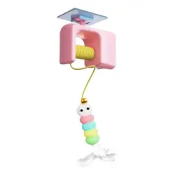UAMLY  eléctrico para gatos montado en la puerta - rosa