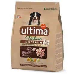 Ultima Nature No Grain Medium-Maxi con pavo - 8,1 kg (3 x 2,7 kg)