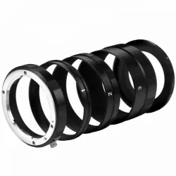 Walimex Pro Set de Tubos Extensores de Fotografía Macro para Nikon