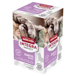 Animonda Integra Protect Adult Diabetes 6 x 100 g para gatos - Mix 6 surtidos