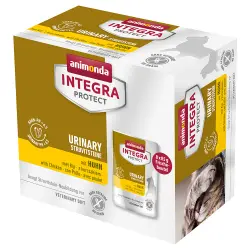 Animonda Integra Protect Adult Urinary Cálculos de estruvita 8 x 85 g - Con pollo