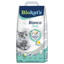 Biokat's Bianco Fresh arena aglomerante - 10 kg