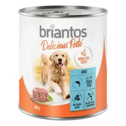 Briantos Delicious Paté 6 x 800 g - Pescado y guisantes