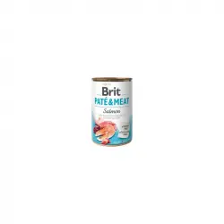 Brit pate meat salmon latas para perro 6 x 400 Gr