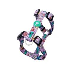 Dukier Arnés Clásico Estampado Alien para perros - L