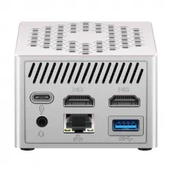 Leotec MiniPC Intel N100/12GB/256GB SSD Plata