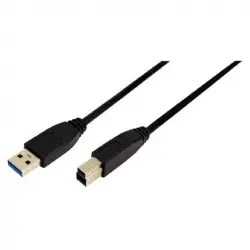 LogiLink Cable USB-A 3.0 a USB-B Macho/Macho 2m Negro