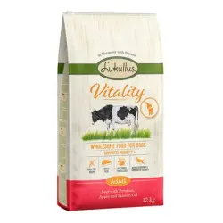 Lukullus Vitality Apoyo a la movilidad Sin Cereales con vacuno - 12 kg