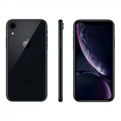 Móvil APPLE iPhone XR 64Gb Reacondicionado grado ECO negro + carcasa de protección