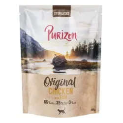 Purizon Cat Sterilised pollo y pescado - Original Daily 65 % NUEVO - 400 g