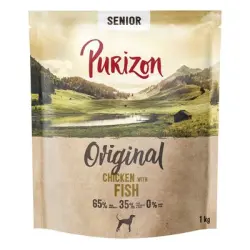 Purizon Senior pollo con pescado, sin cereales - NUEVO: 1 kg