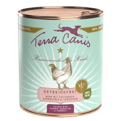 Terra Canis sin cereales 6 x 800 g - Pollo