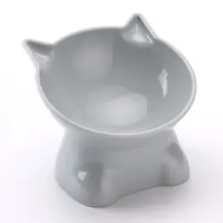 UAMLY Comederos antivómito para gatos - gris