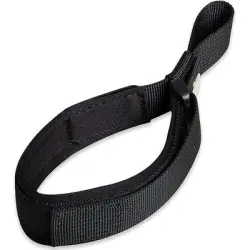 UAMLY Correa para perros con correa de muñeca - negro