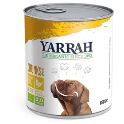 Yarrah bocaditos ecológicos de pollo - 6 x 820 g