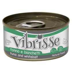 Comida natural Vibrisse Atún y Chanquetes 70 gr.