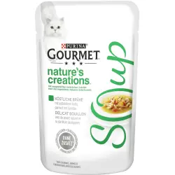 Gourmet Soup Nature's Creation en sobres 32 x 40 g - Megapack - Pollo con verduras